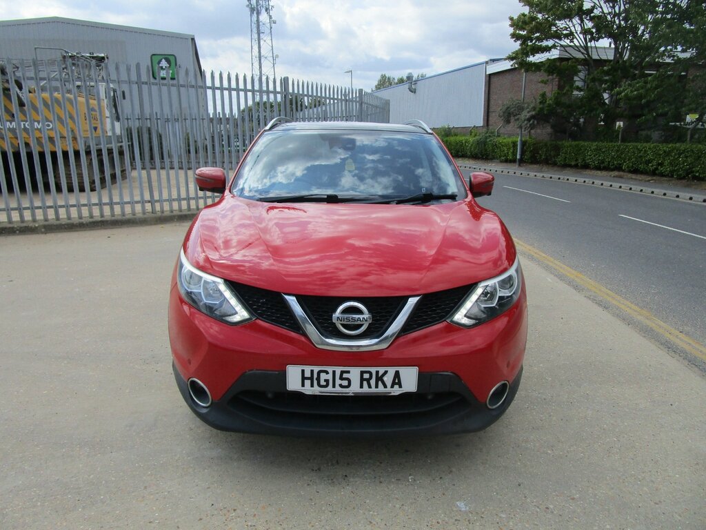 Nissan Qashqai 1.5 Dci N-tec Suv 2Wd Euro 5 S HG15RKA Red #5