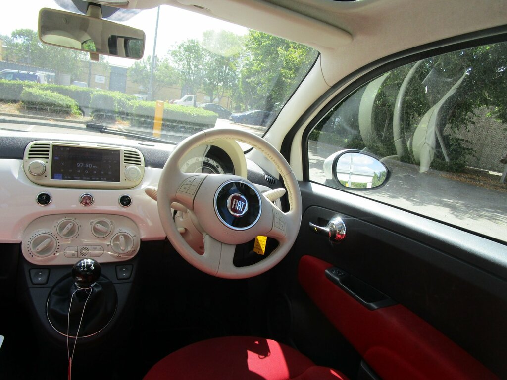 Fiat 500 1.2 Lounge Start Stop White #10