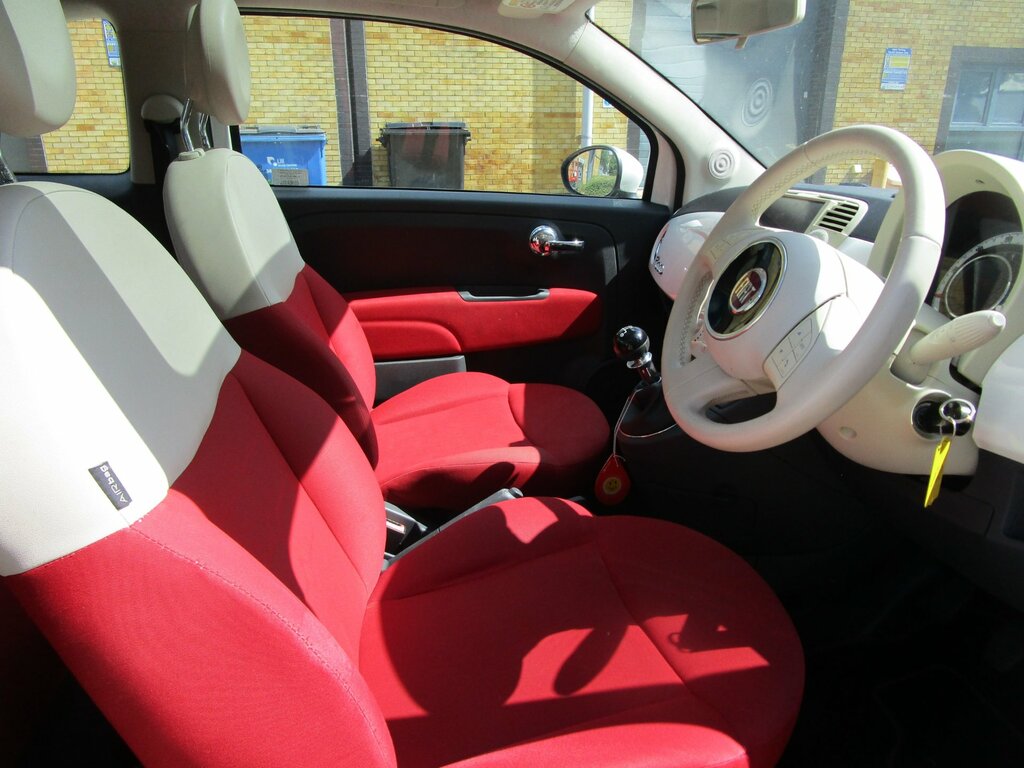 Fiat 500 1.2 Lounge Start Stop White #14