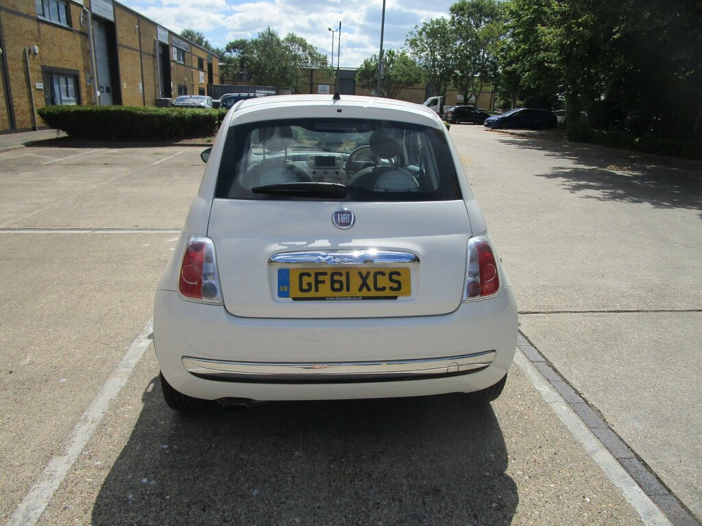 Fiat 500 1.2 Lounge Start Stop White #7
