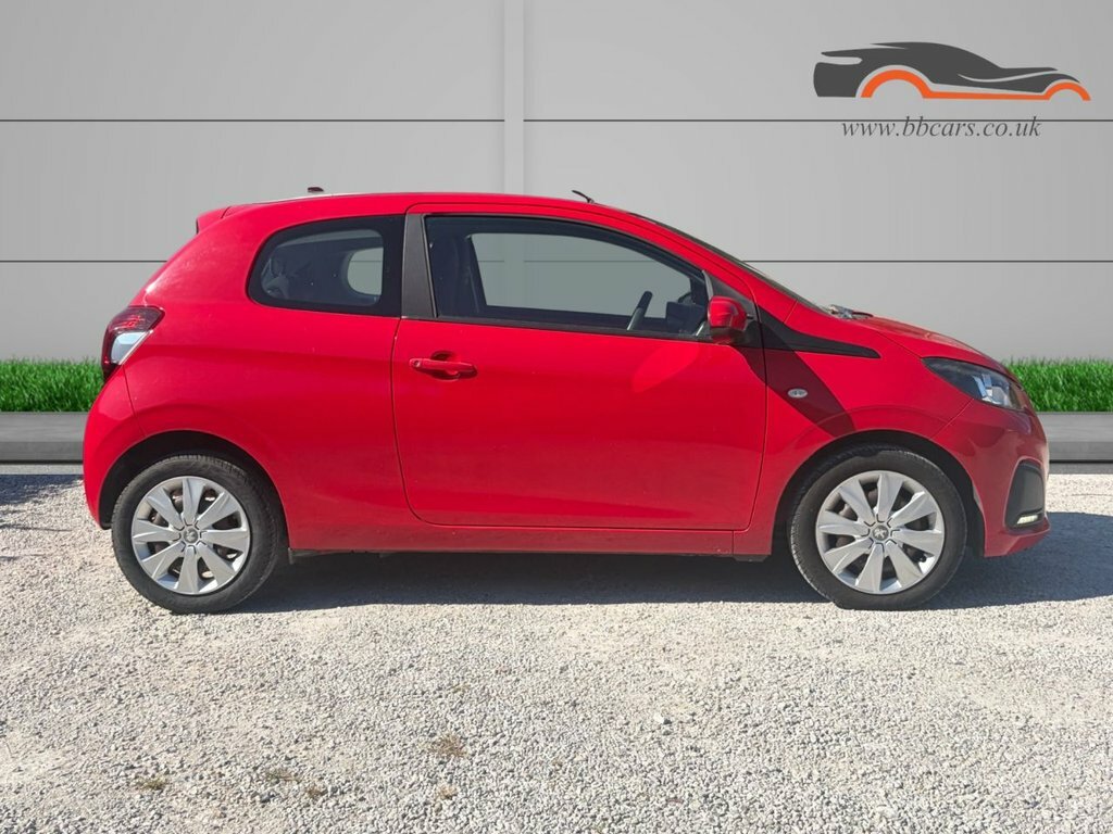 Peugeot 108 Hatchback Red #6