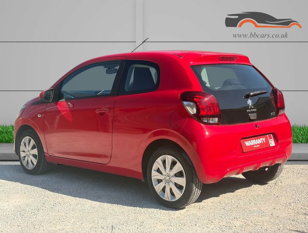 Peugeot 108 Hatchback Red #3