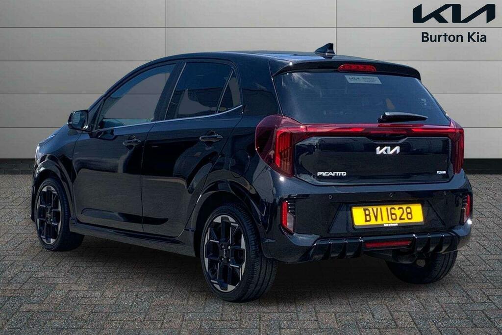 Kia Picanto 1.0 Gt-line S Hatchback Euro 6 BVI1628 Black #2