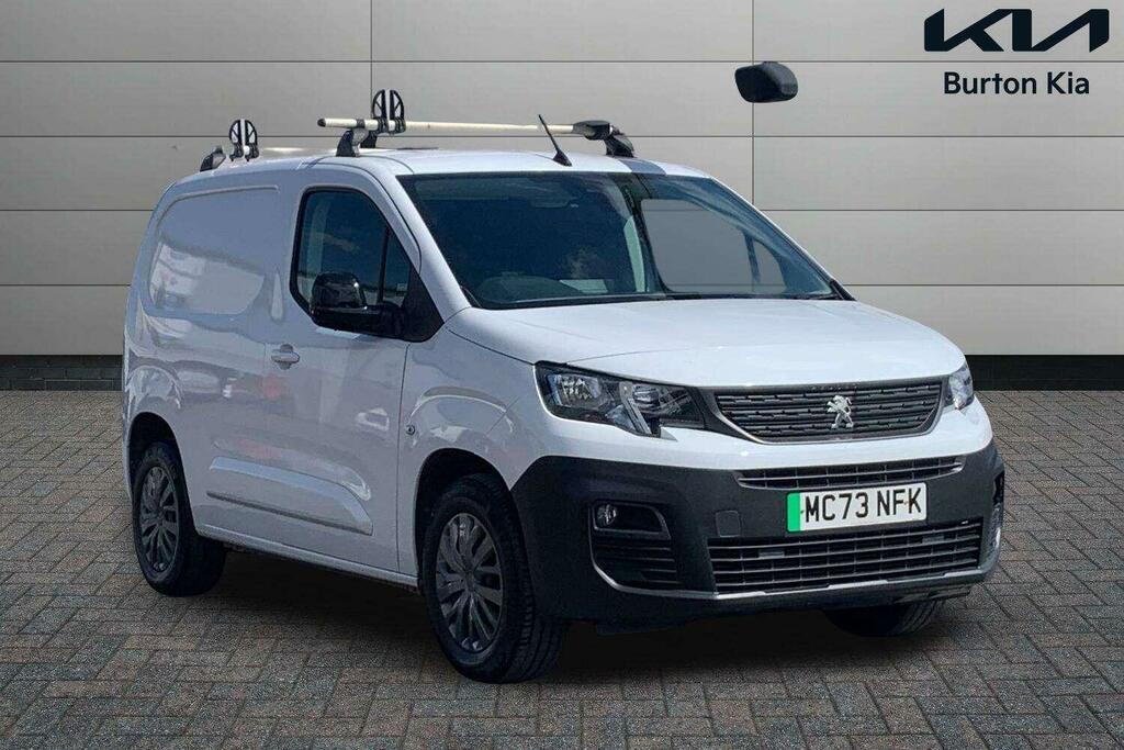 Peugeot E-Partner 800 50Kwh Asphalt Premium Standard Panel Van White