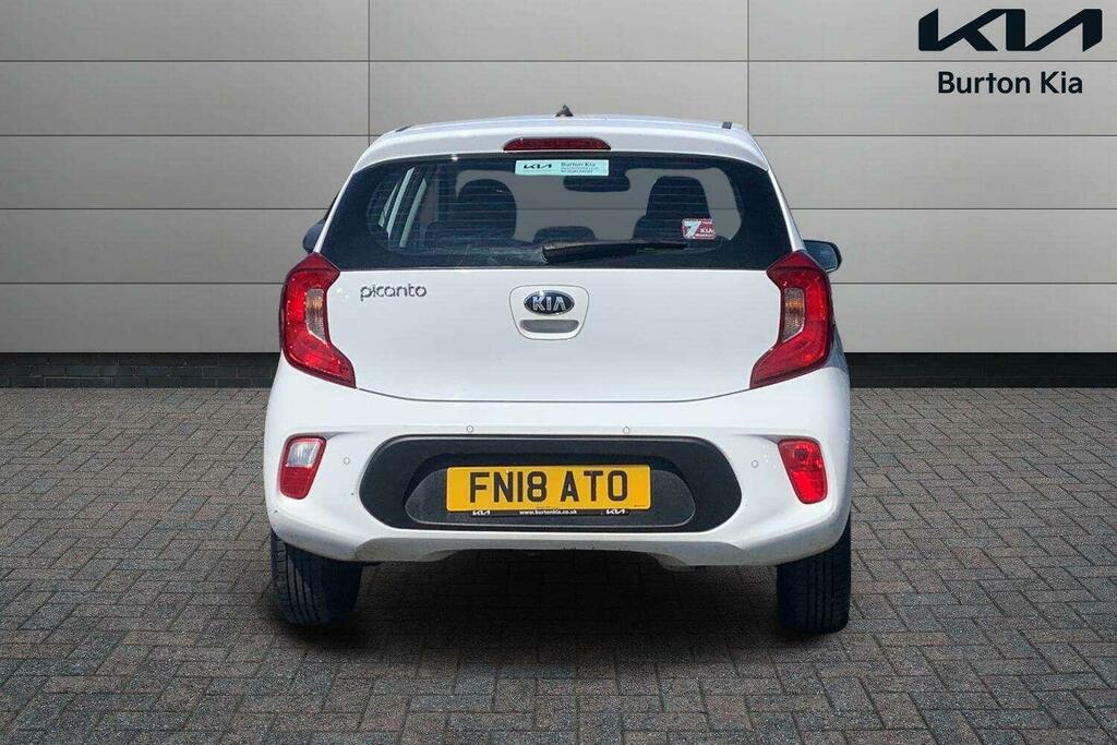 Kia Picanto 1.0 1 Hatchback Euro 6 66 Bhp FN18ATO White #4
