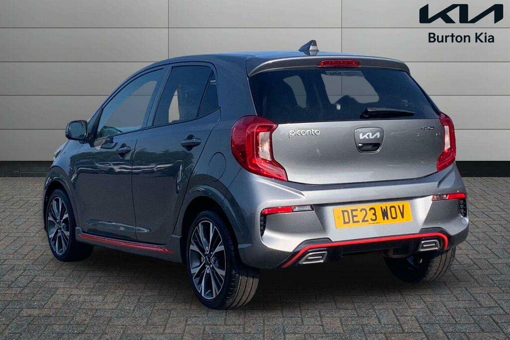 Kia Picanto 1.0 Dpi Gt-line Hatchback Euro 6 DE23WOV Grey #2