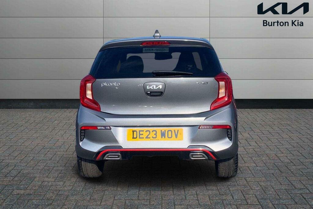 Kia Picanto 1.0 Dpi Gt-line Hatchback Euro 6 DE23WOV Grey #4