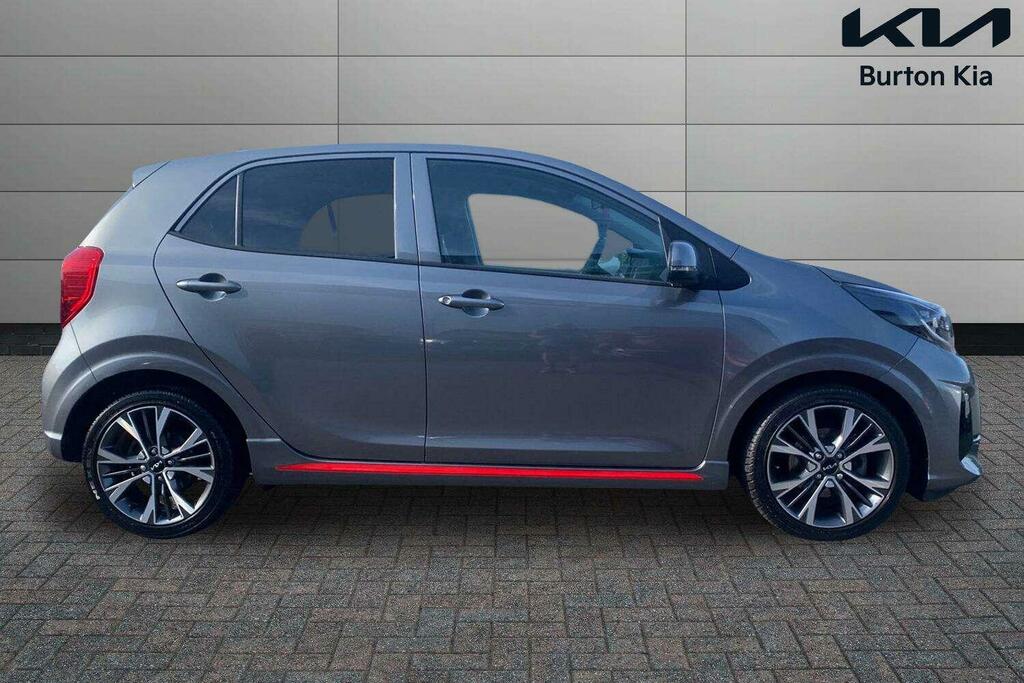 Kia Picanto 1.0 Dpi Gt-line Hatchback Euro 6 DE23WOV Grey #3