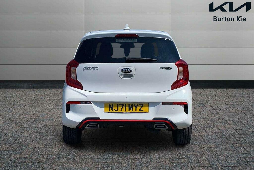 Kia Picanto 1.0 T-gdi Gt-line S Hatchback Eu NJ71MYZ White #4