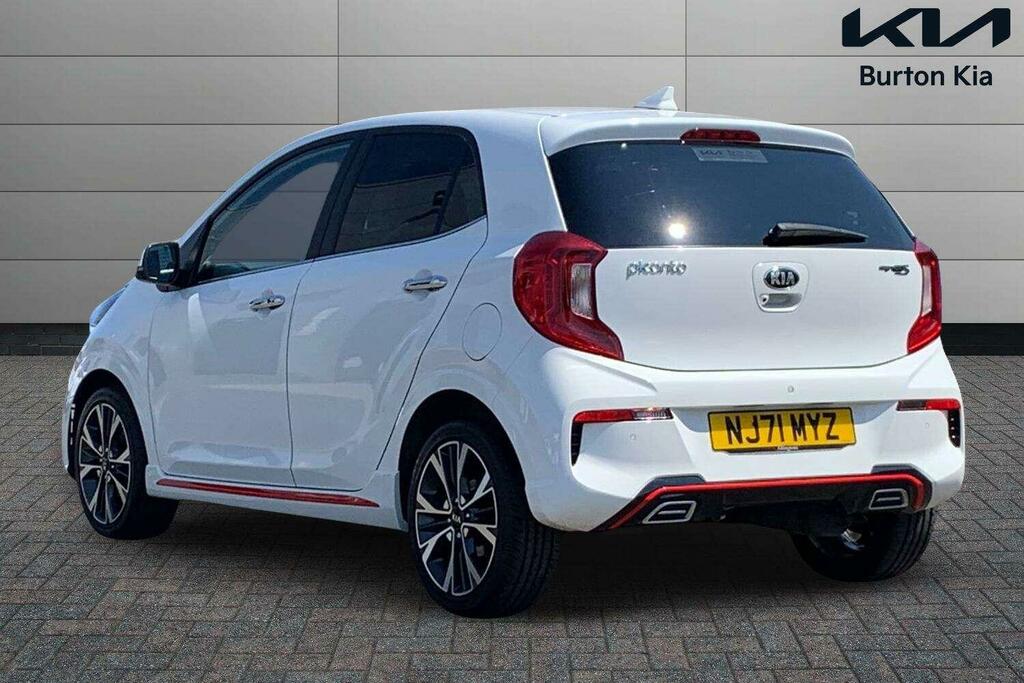 Kia Picanto 1.0 T-gdi Gt-line S Hatchback Eu NJ71MYZ White #2
