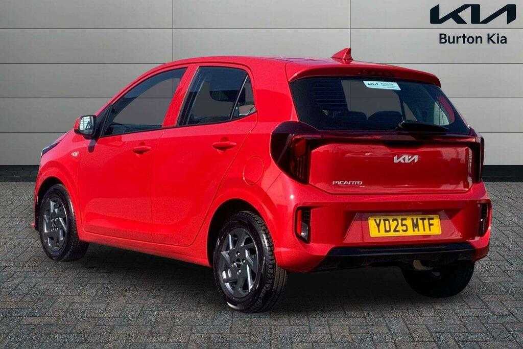 Kia Picanto 1.0 2 Hatchback Euro 6 Ss 62 YD25MTF Red #2