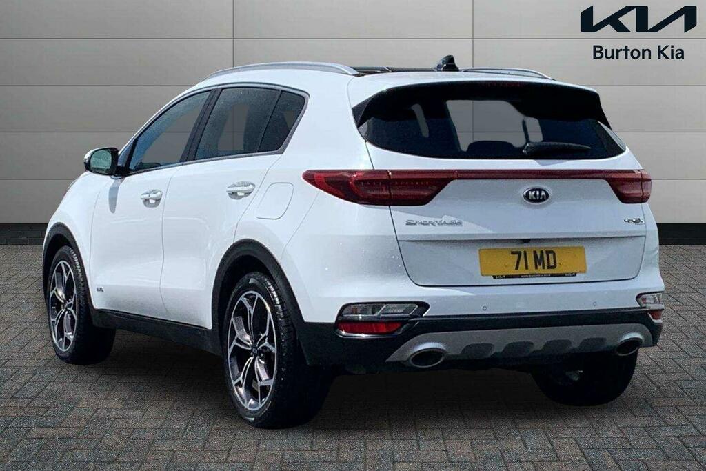 Kia Sportage 1.6 Crdi Mhev Gt-line S Suv Hybrid Dct White #2