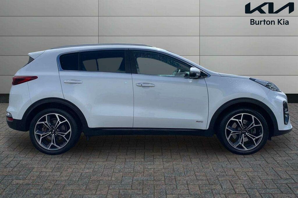 Kia Sportage 1.6 Crdi Mhev Gt-line S Suv Hybrid Dct White #3