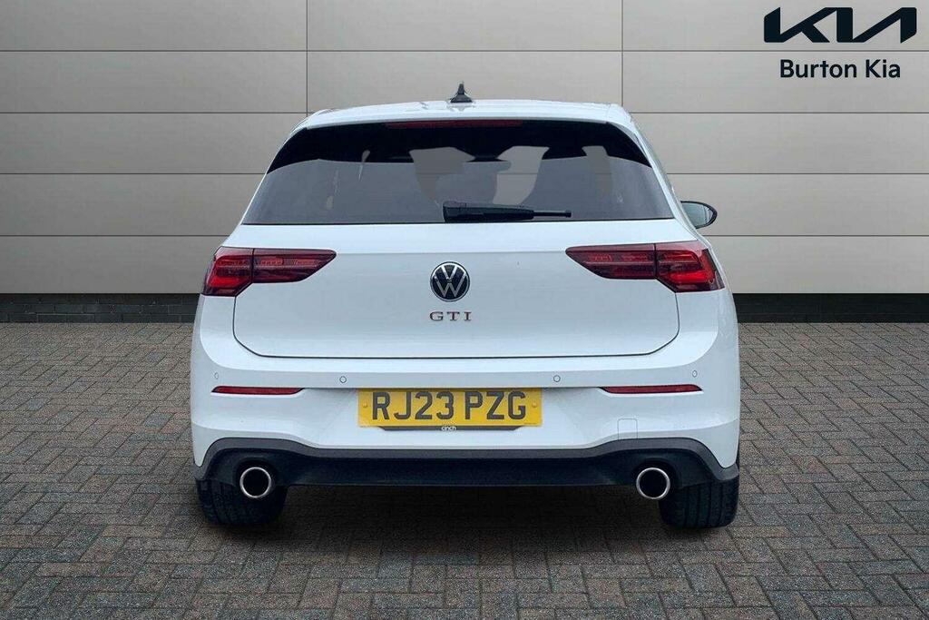 Volkswagen Golf 2.0 Tsi Gti Hatchback Dsg Euro 6 Ss RJ23PZG White #4