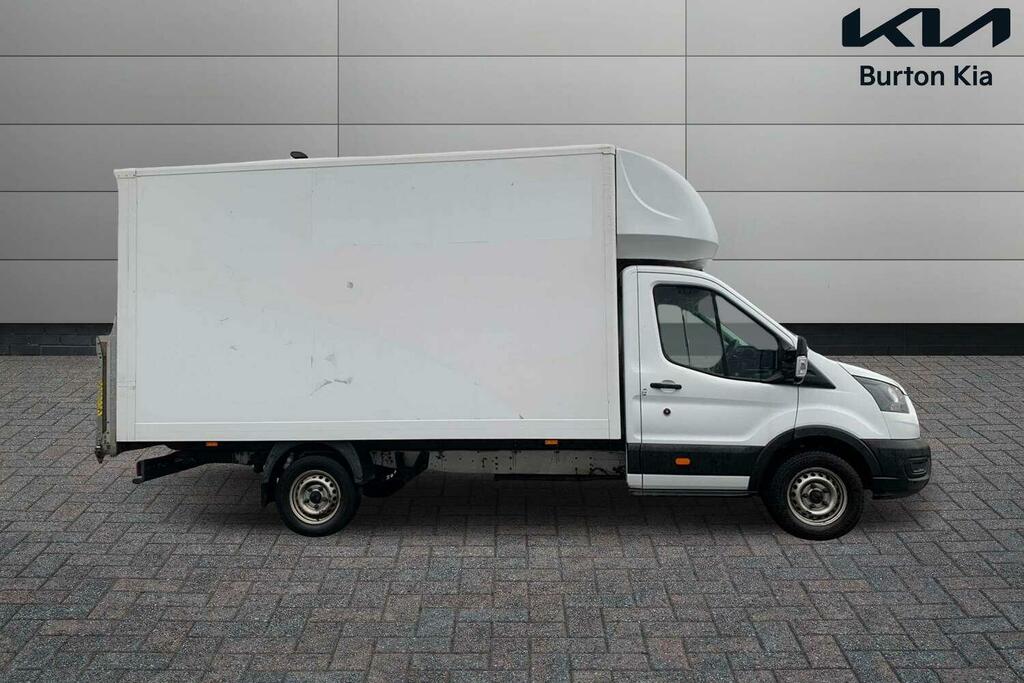 Ford Transit Custom Ford Transit 2.0 350 Ecoblue Leader Luton Dies White #2