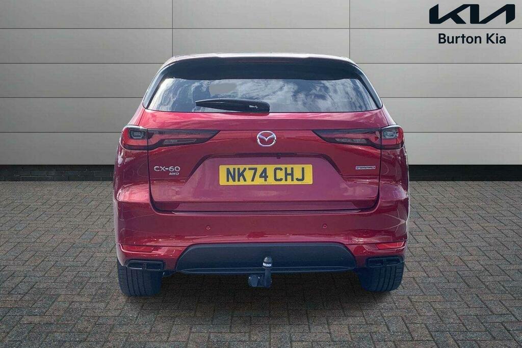 Mazda CX-60 3.3 E-skyactiv D Mhev Homura Suv Hybrid Red #4