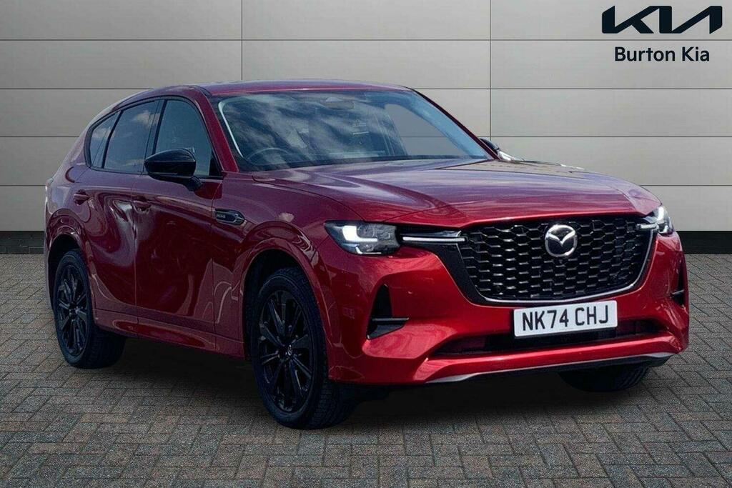 Mazda CX-60 3.3 E-skyactiv D Mhev Homura Suv Hybrid Red
