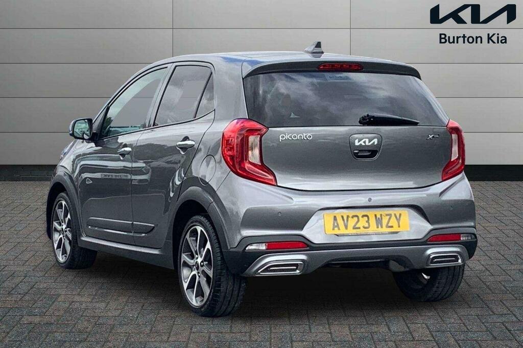 Kia Picanto 1.0 Dpi X-line S Hatchback Amt Euro 6 AV23WZY Grey #2