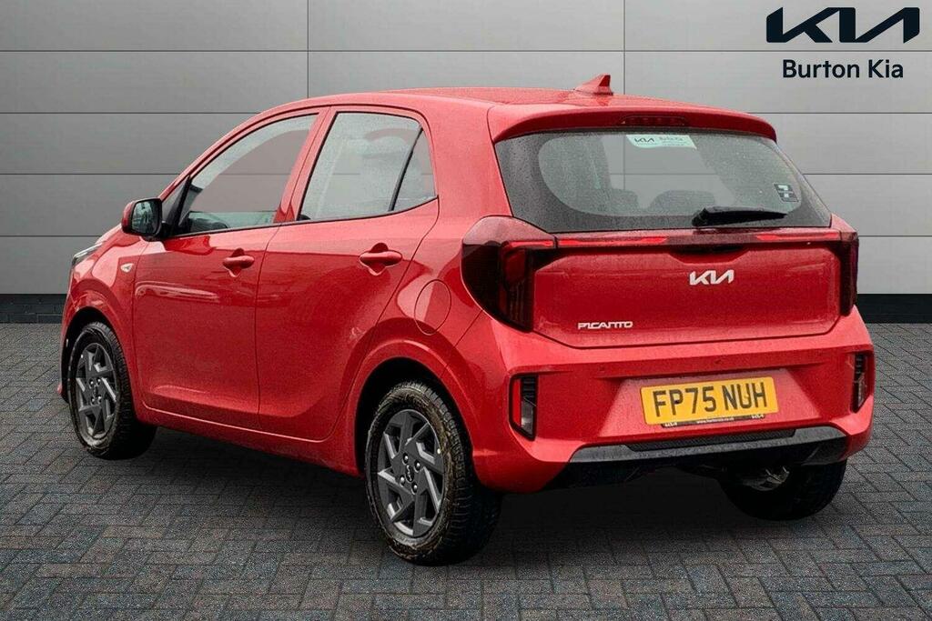 Kia Picanto 1.0 Pure Hatchback Euro 6 Ss Red #3