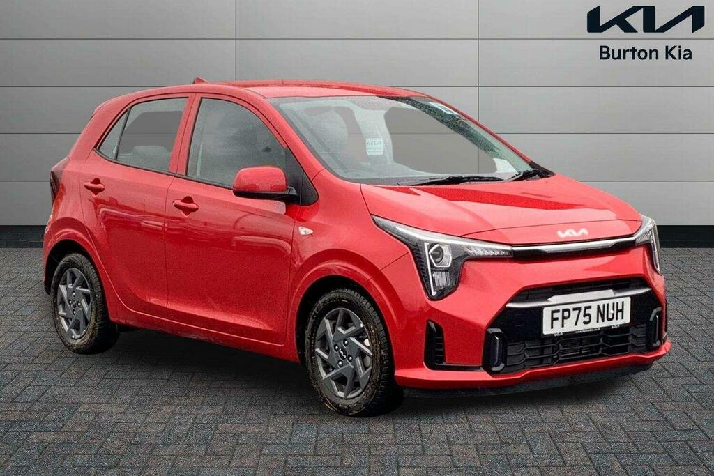 Kia Picanto 1.0 Pure Hatchback Euro 6 Ss Red #2