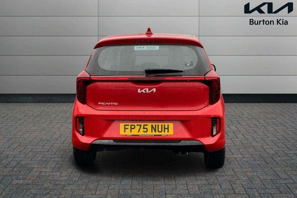 Kia Picanto 1.0 Pure Hatchback Euro 6 Ss Red #6
