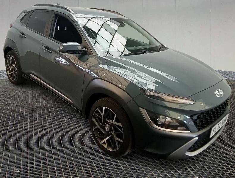 Hyundai Kona 1.6 Gdi Hybrid Premium Dct Green