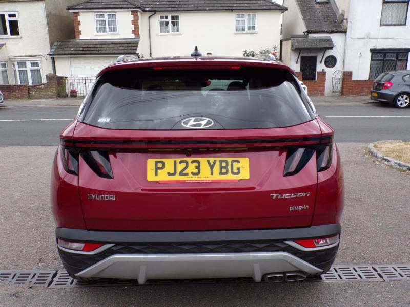 Hyundai Tucson 1.6 Tgdi Plug-in Hybrid Ultimate 4Wd - 20 PJ23YBG Red #6