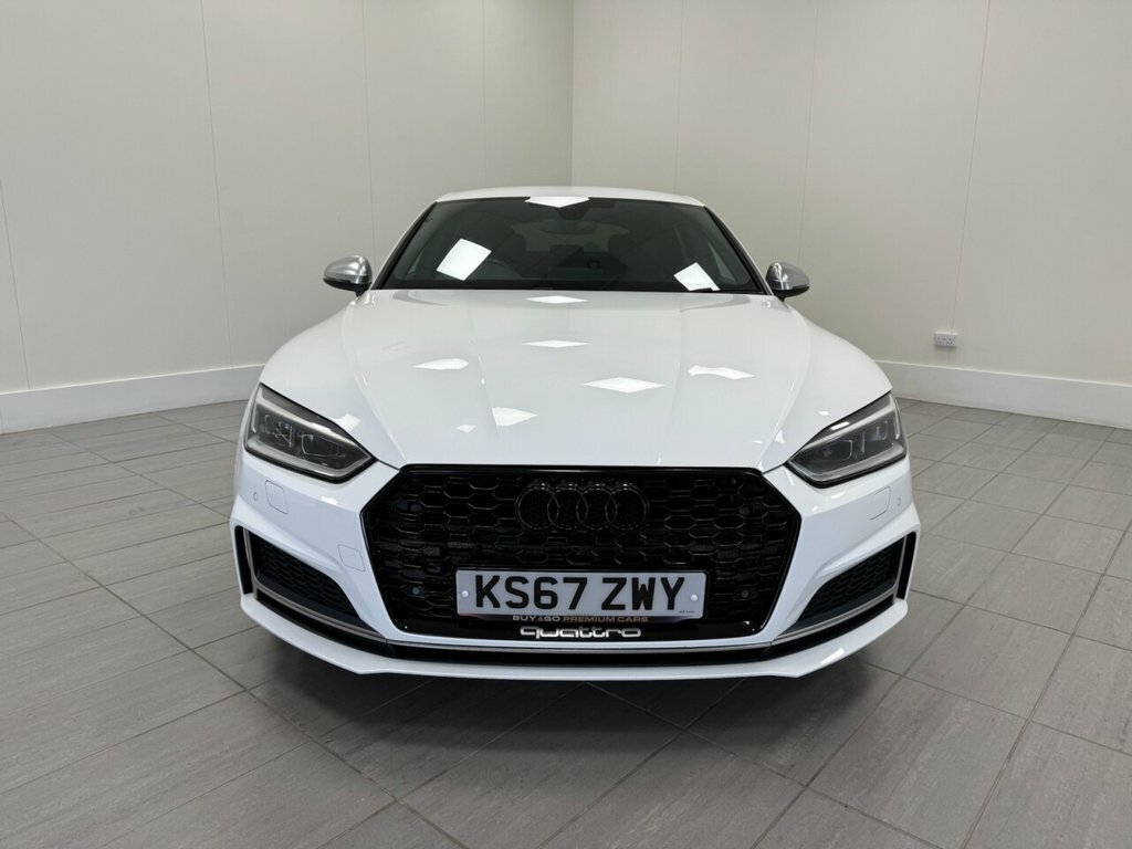 Audi S5 Hatchback KS67ZWY White #6