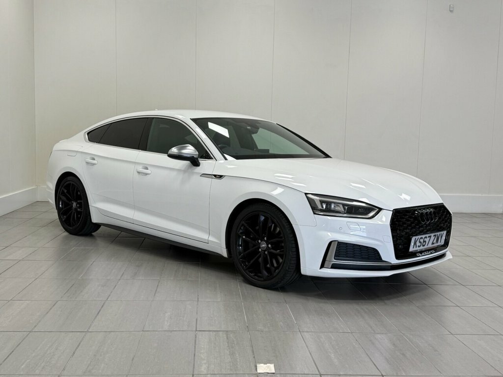 Audi S5 Hatchback KS67ZWY White #5