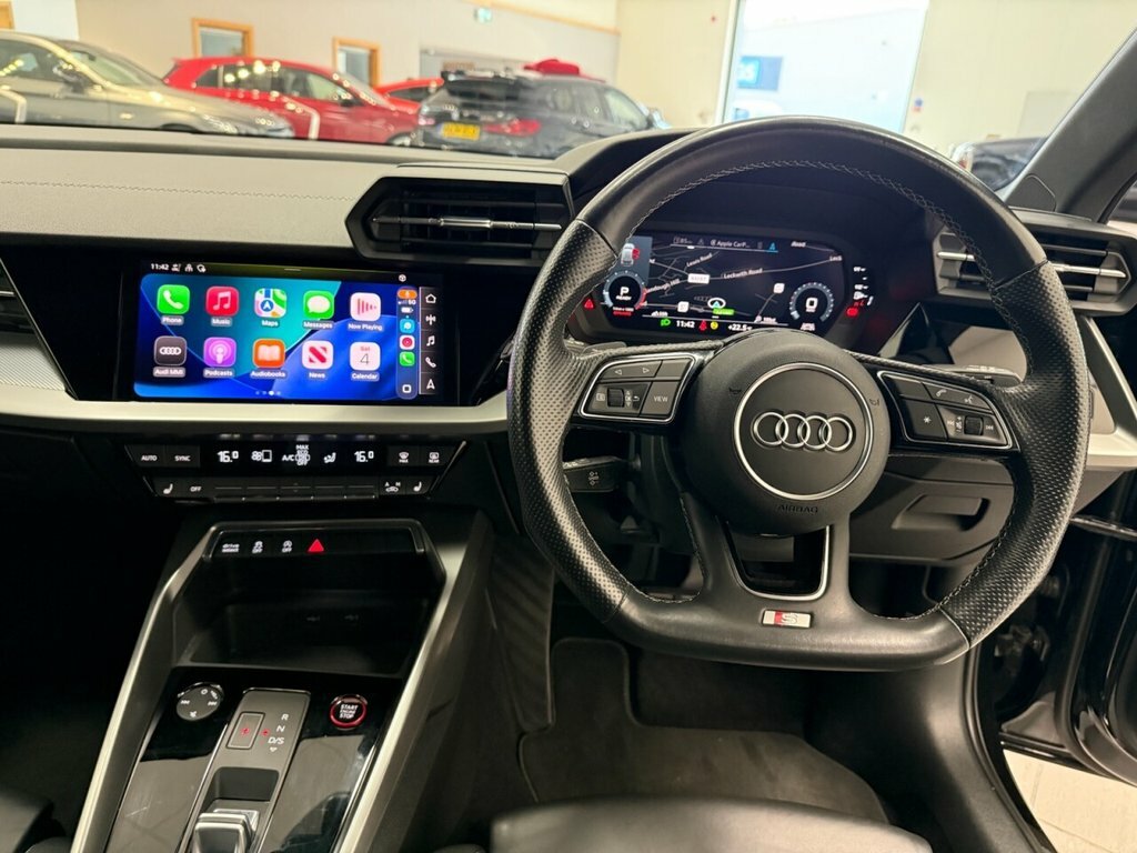 Audi S3 2.0 Tfsi Saloon S Tronic Quattro Euro 6 Blue #14