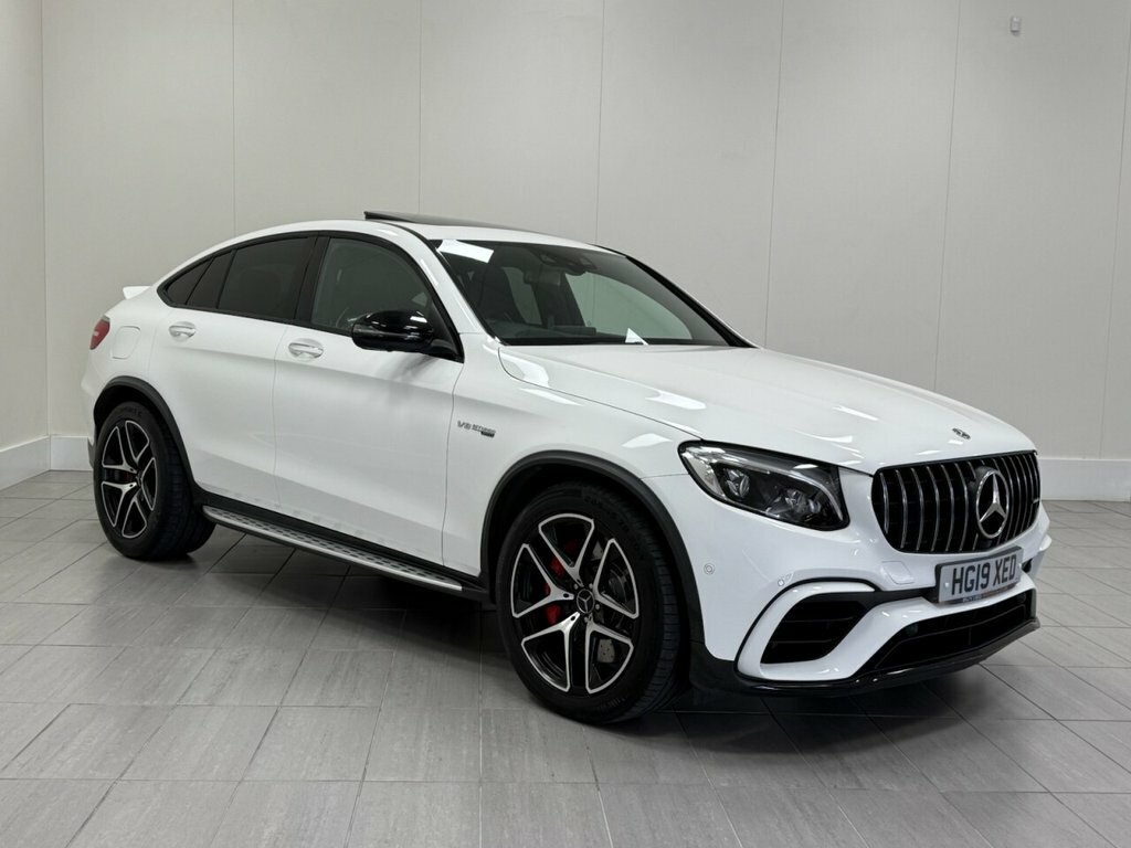 Mercedes-Benz GLC Class 4L Amg S White #4