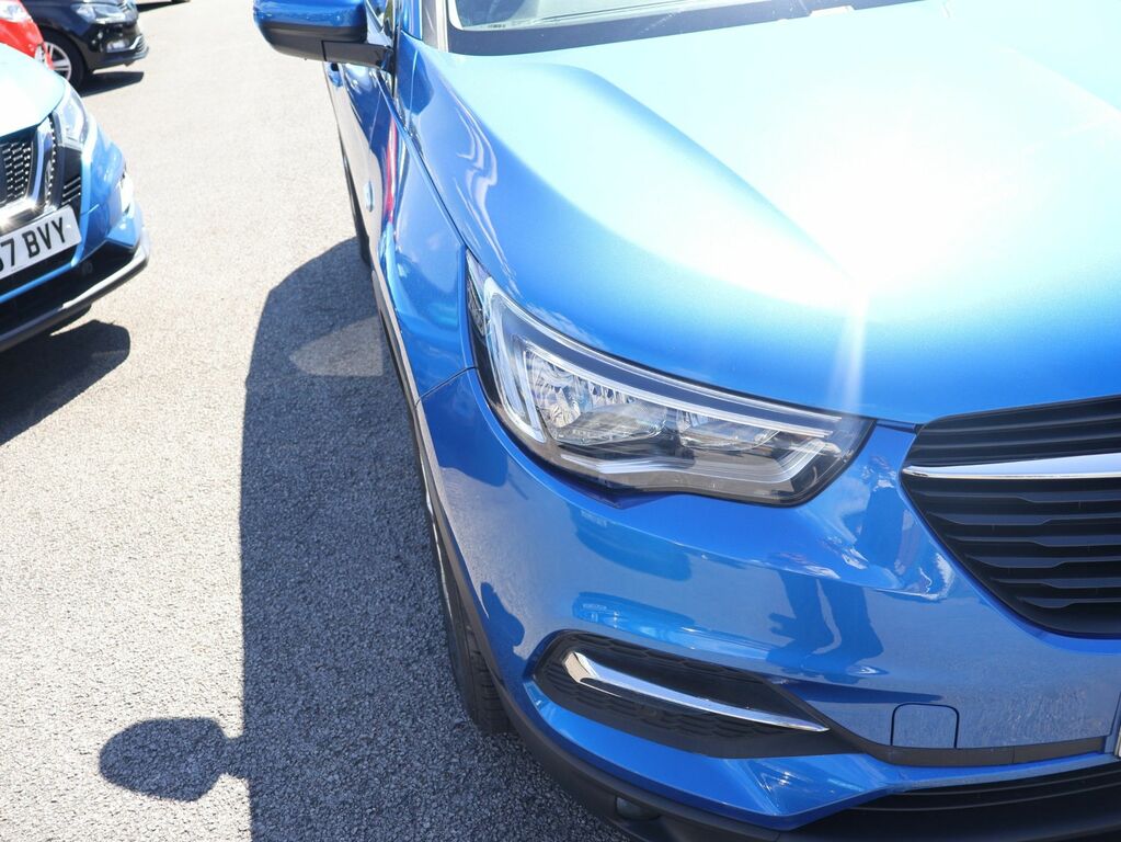 Vauxhall Grandland X 2019 1.2 Turbo Gpf Se Suv Euro 6 YA19HKD Blue #5