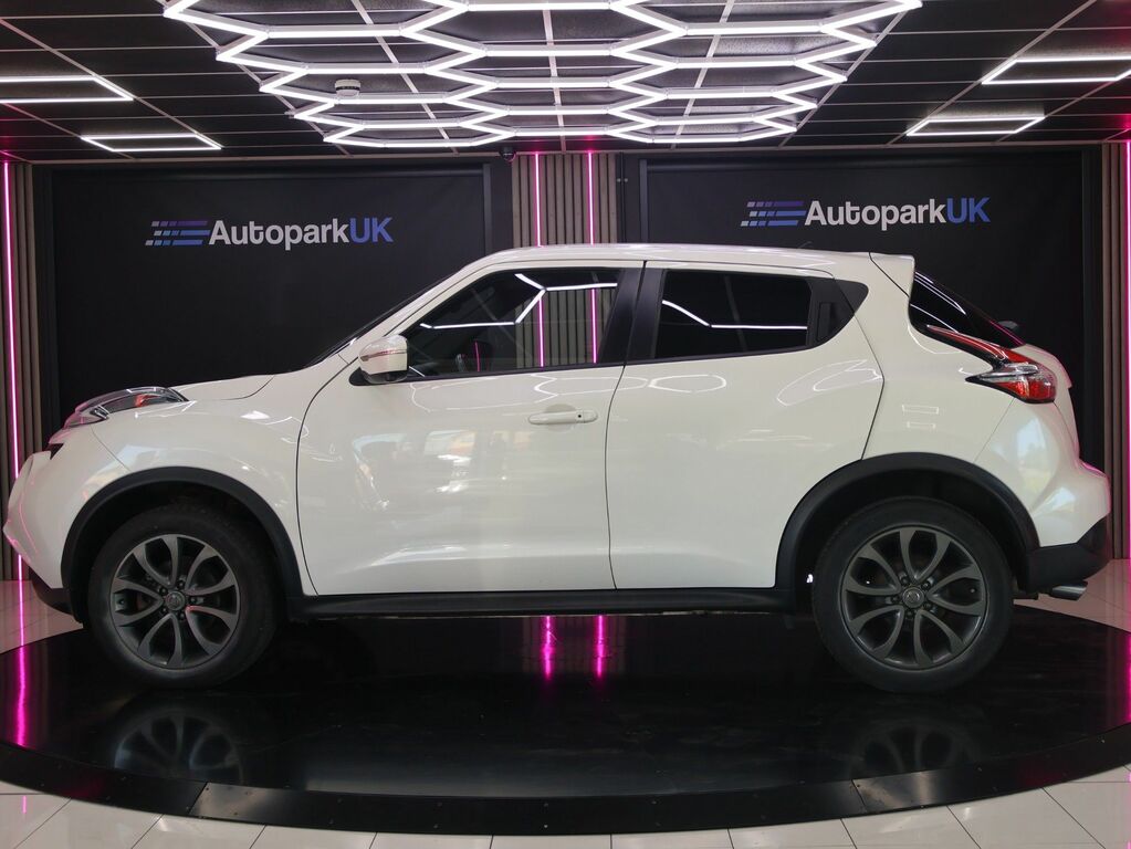 Nissan Juke 2018 1.5 Dci Tekna Suv Euro 6 S FH67UEW White #6