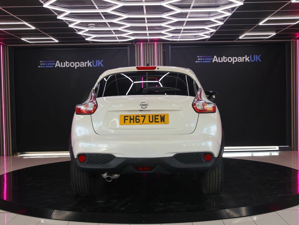 Nissan Juke 2018 1.5 Dci Tekna Suv Euro 6 S FH67UEW White #4