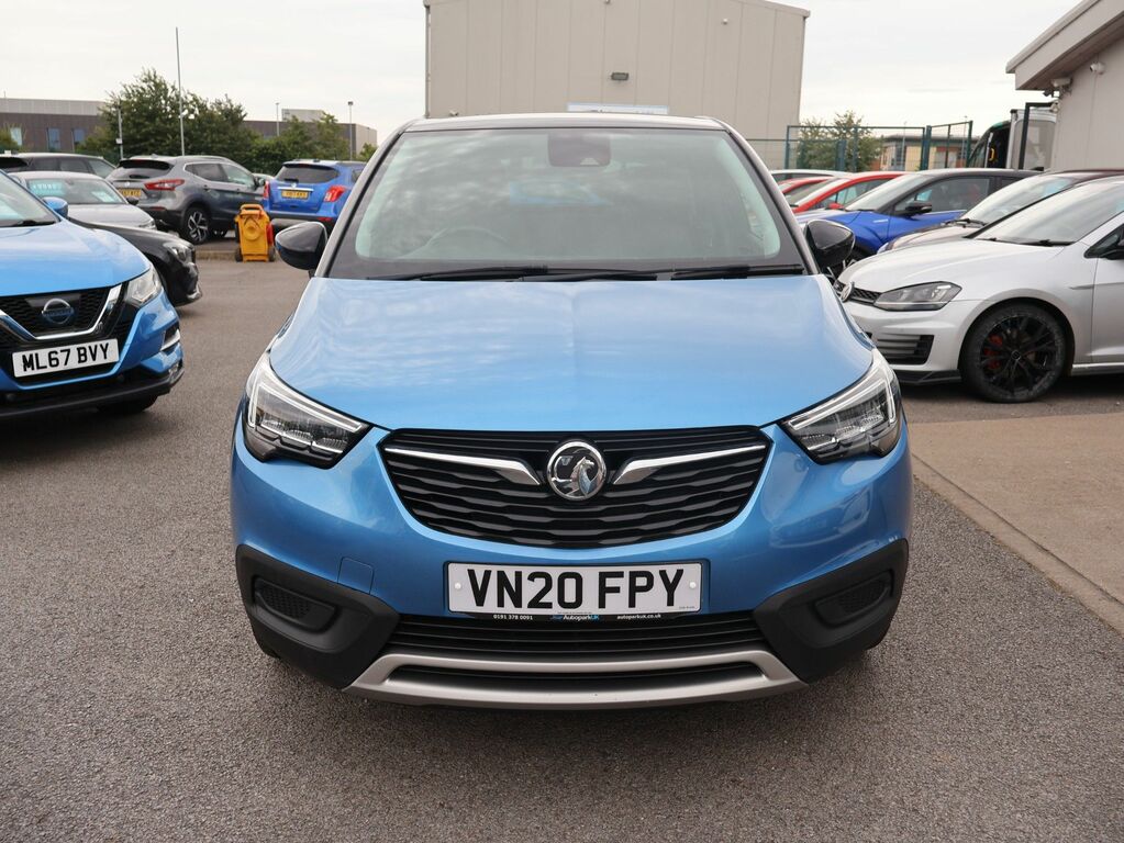 Vauxhall Crossland X 2020 1.5 Turbo D Griffin Suv Eur VN20FPY Blue #3