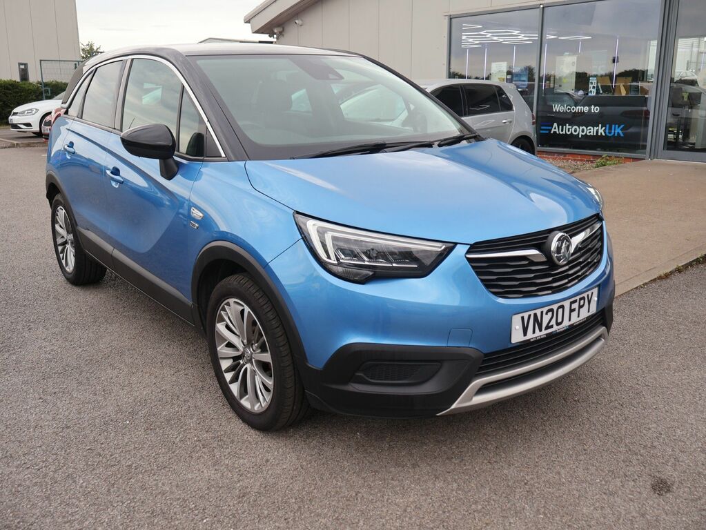 Vauxhall Crossland X 2020 1.5 Turbo D Griffin Suv Eur Blue