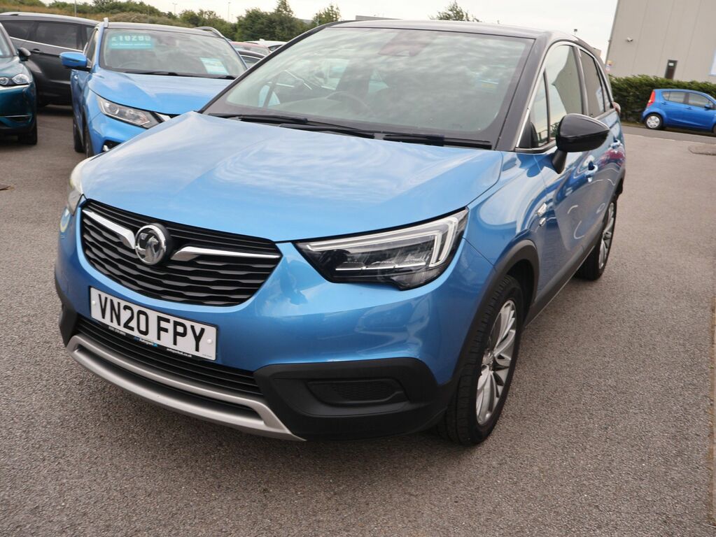 Vauxhall Crossland X 2020 1.5 Turbo D Griffin Suv Eur VN20FPY Blue #4