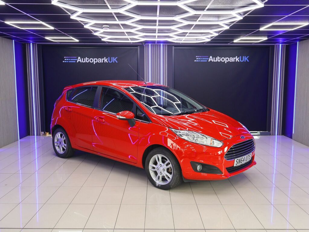 Ford Fiesta 2014 1.0T Ecoboost Zetec Hatchback Manu Red