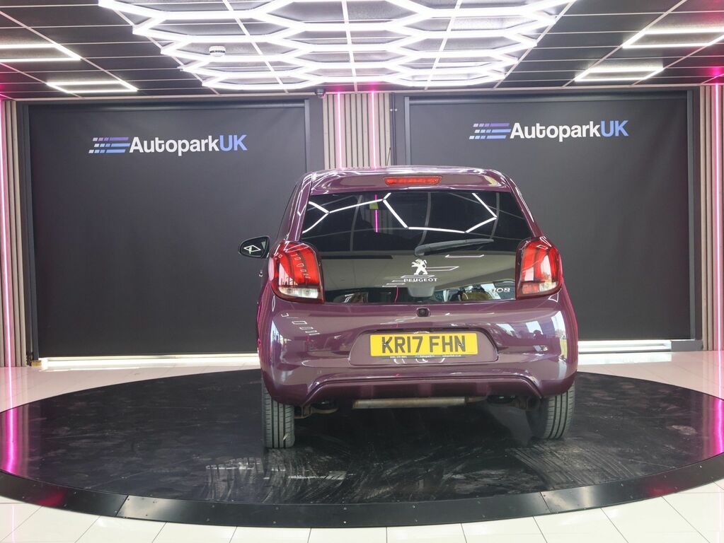 Peugeot 108 2017 1.2 Puretech Allure Hatchback Manu KR17FHN Purple #4