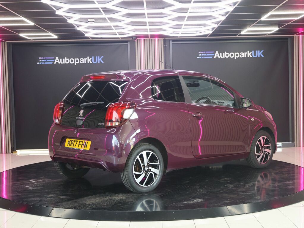 Peugeot 108 2017 1.2 Puretech Allure Hatchback Manu KR17FHN Purple #3