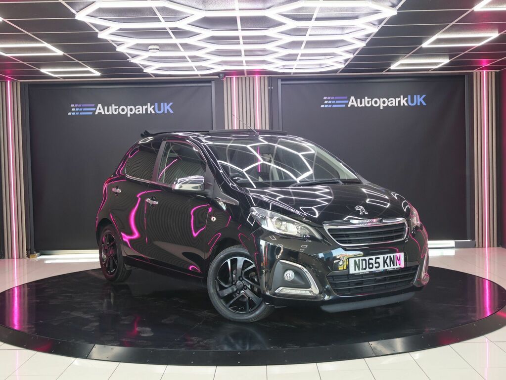 Peugeot 108 2015 1.2 Puretech Allure Top Eu Black