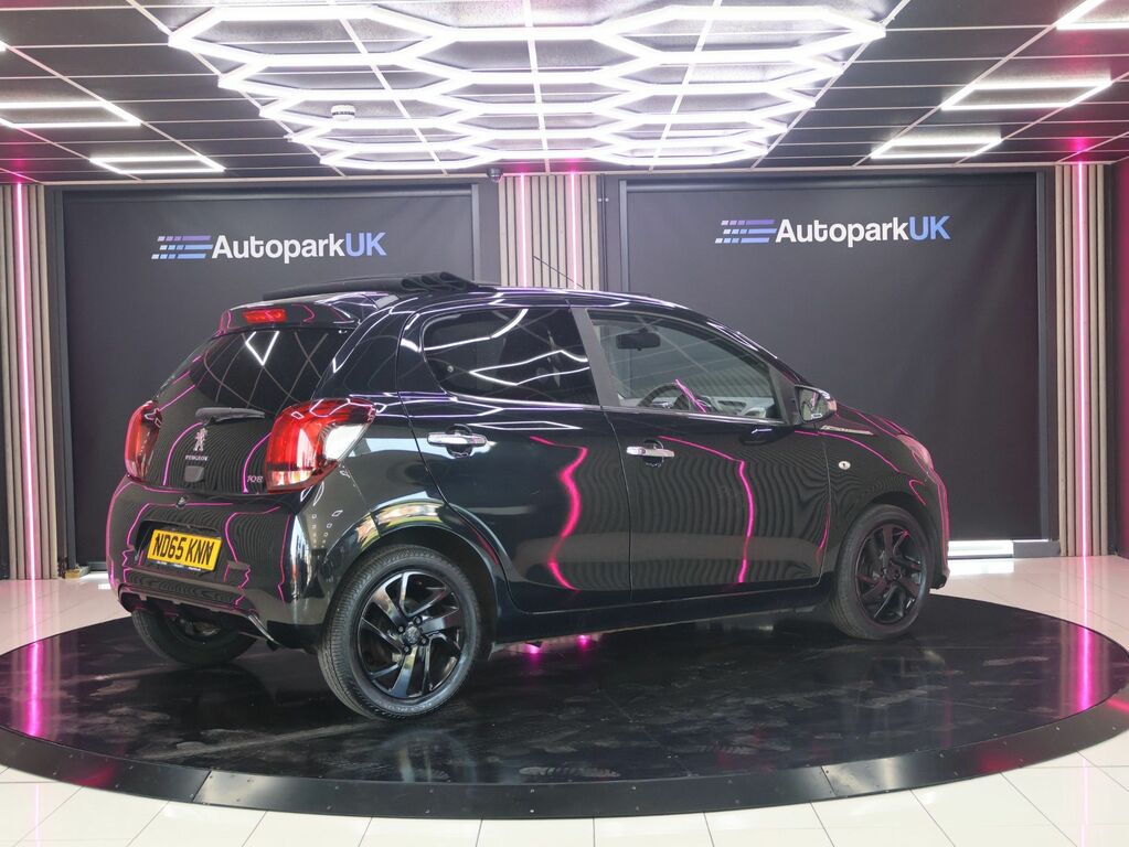 Peugeot 108 2015 1.2 Puretech Allure Top Eu ND65KNN Black #3