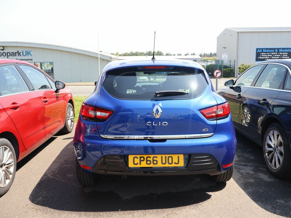 Renault Clio 2016 1.5 Dci Dynamique Nav Hatchback Ma CP66UOJ Blue #3