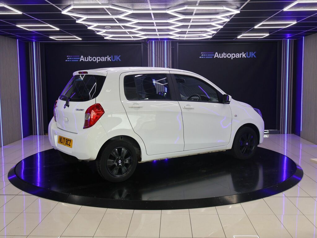 Suzuki Celerio 2017 1.0 Sz4 Hatchback Euro 6 6 White #3