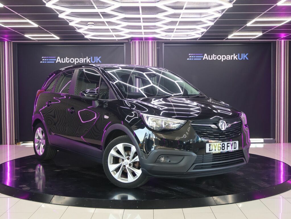 Vauxhall Crossland X 2018 1.2 Se Suv Euro 6 83 Ps Black