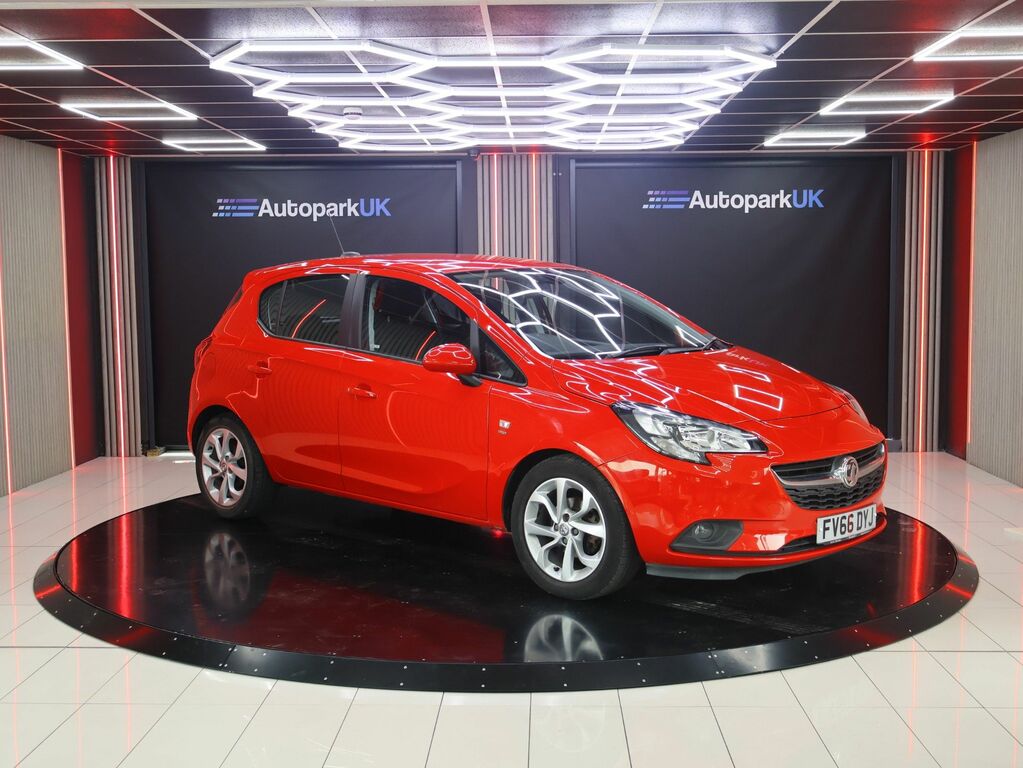 Vauxhall Corsa 2017 1.4I Ecoflex Energy Hatchback Manu Red