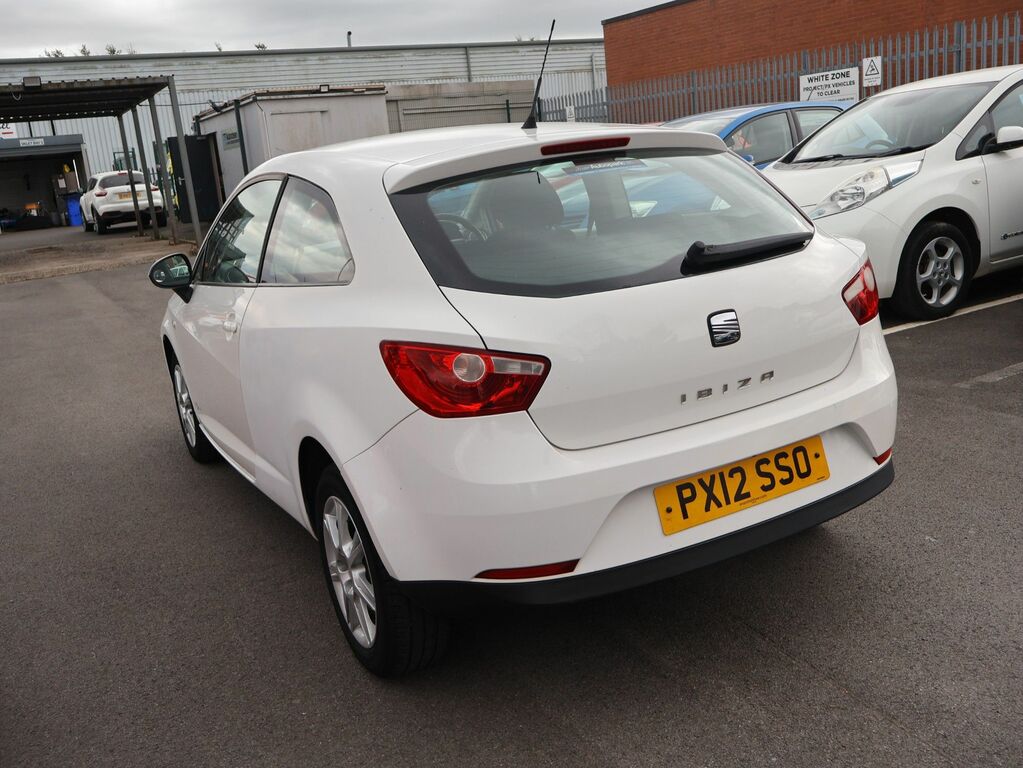Seat Ibiza 2012 1.2 12V S Copa Sport Coupe White #5
