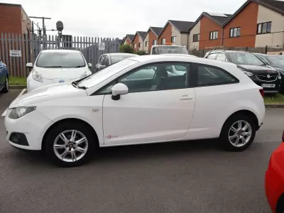 Seat Ibiza 1.4 16V Se Copa Sport Coupe Euro 5 White #6