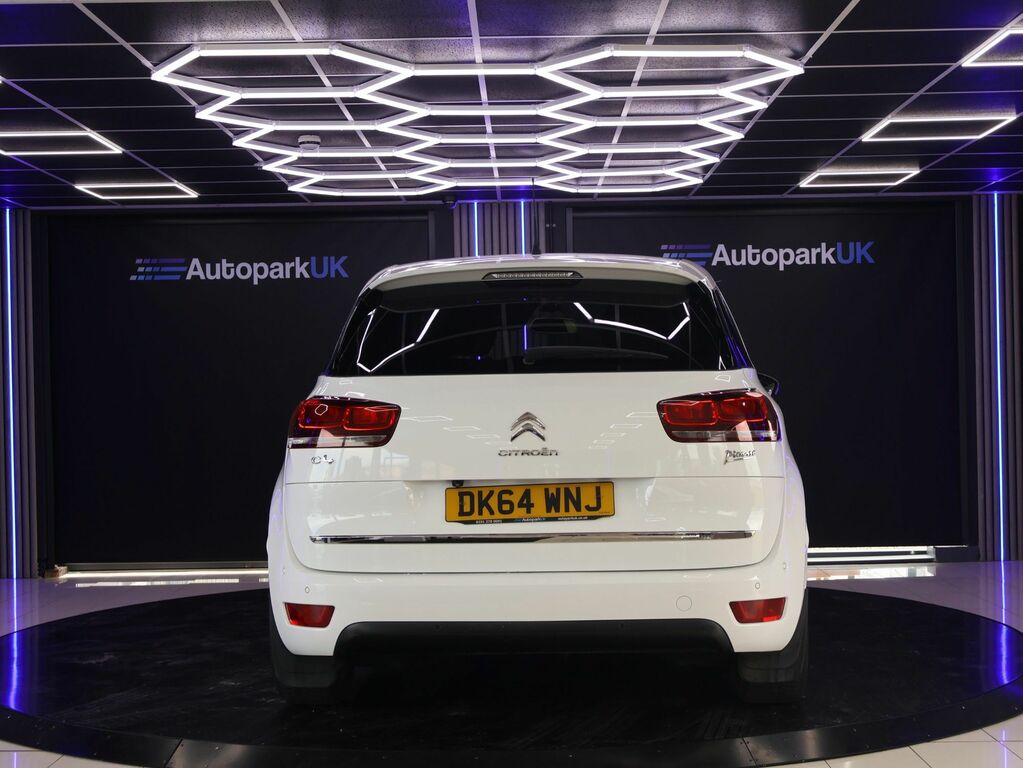 Citroen C4 Picasso 2014 1.6 E-hdi Airdream Exclusive Mpv DK64WNJ White #4
