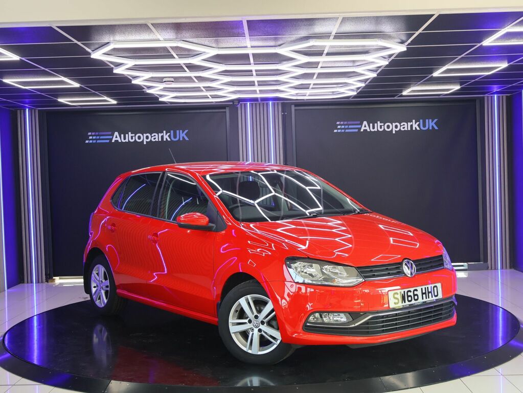 Volkswagen Polo 2016 1.2 Tsi Bluemotion Tech Match Hatchback P Red